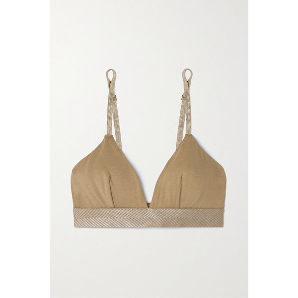 시디엘피 넷 서스테인 스트레치 텐셀™ 리오셀 소프트 컵 트라이앵글 브라 1647597329952853