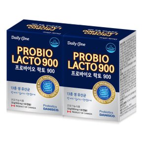 프로바이오락토900 2통 4개월분 유산균 보장균 100억 CFU 냉장배송