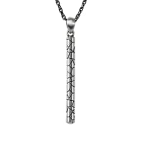 Wide Cracked Pendant No.2
