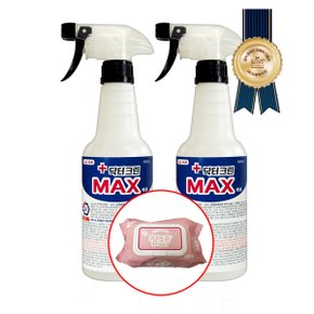 국보싸이언스 닥터크린맥스 450ml[1+1기획]+물티슈 100매 간편 소독 살균제