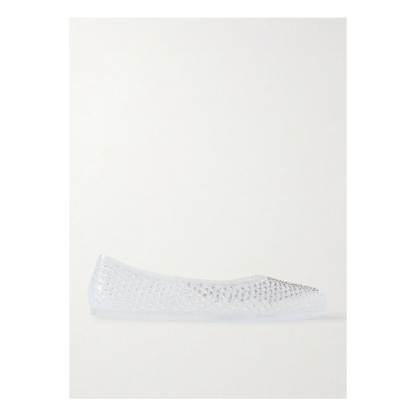 이로 크리스털 장식 Pvc 발레리나 플랫 투명 46376663162863487