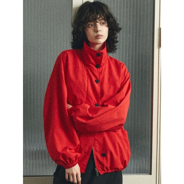 O3767 하이넥 윈드브레이커_Red