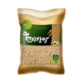 현대농산 국산 현미찹쌀 찰현미 3kg