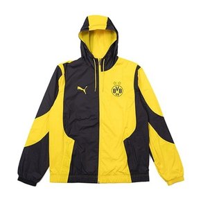 자켓 RQK 774202-01 BVB 보루시아 도르트문트 프리매치 우븐 자켓 BVB Prematch Woven Jacket