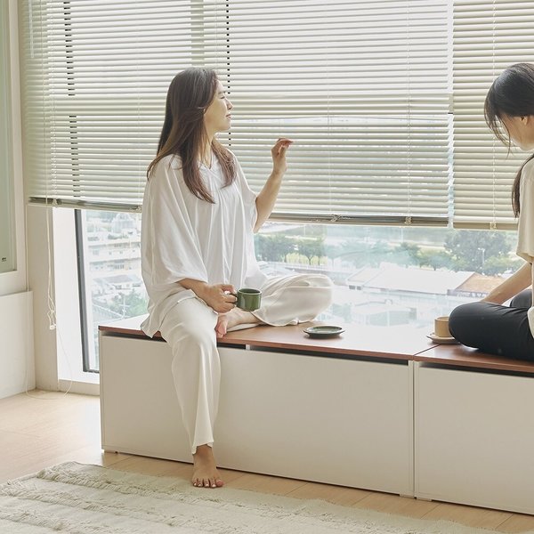 가구 데인 윈도우시트 수납 소파 1200