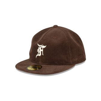 뉴에라 피어오브갓 에센셜 Corduroy 월넛 59FIFTY 5950 Fitted Hat 5900845