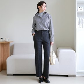 [최초가 89,900원][르포엠]밀로우 울 스트레치 일자 팬츠