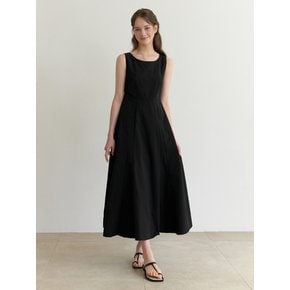 Basta sleeveless dress (black)