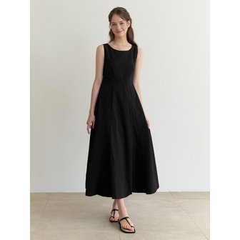 리엘 Basta sleeveless dress (black)