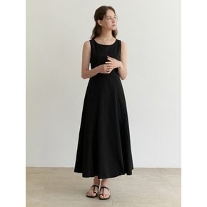 Basta sleeveless dress (black)