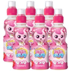 찬스유통 / 웅진 어린이음료 알쏭달쏭 캐치티니핑 딸기맛 200ml x 6pet