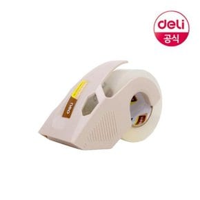 [꿈드림22] 델리 deli 무소음 박스테이프 커터기(소)+리필1개(소) 48mm 40M 30040 6.0