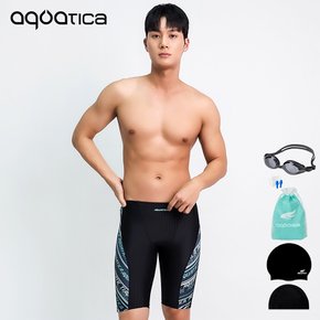 남성 5부 실내수영복 BBF16 일반용수경6종세트