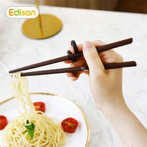 성인용 교정 젓가락 오른손용/외국인 노약자용 재활치료용