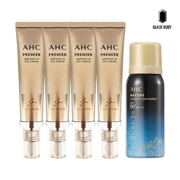  [AHC] 아이크림 시즌11 40ml x4 + 선 샤벳트 60g_M