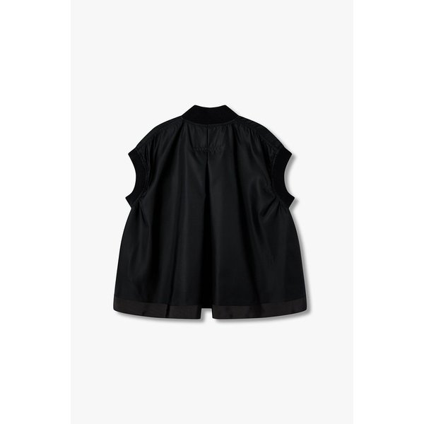 [CLASSICS]여성 나일론 트윌 베스트_블랙 6416101102000