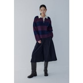 캐시미어 울 블렌드 스트라이프 카라 풀오버 7115450Y01146