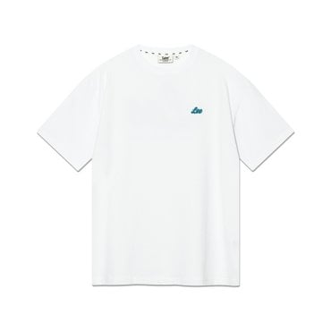 LEE 유니온 로고 티셔츠 화이트 LE2502ST06WH