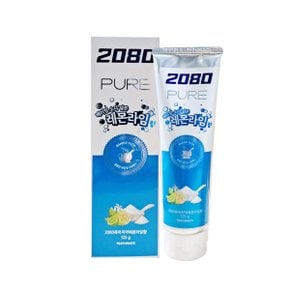 2080베이킹소다치약 레몬라임 125G