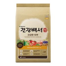 건강백서 건강한 피부10.2kg+대용량간식300g