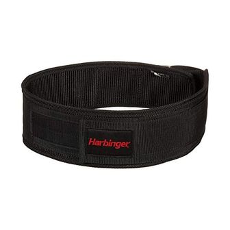  미국 하빈저 복압 벨트 웨이트 Harbinger 4Inch 나일론Weightlifting Belt 1390436