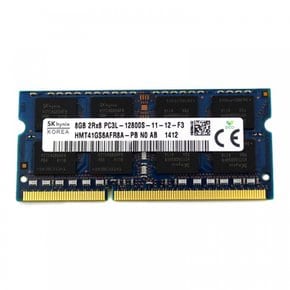 SK hynix (1.35V) PC3L-12800S (DDR3L-1600) 8GB SO-DIMM 204pin 저전압 메모리 노트북용 메모리