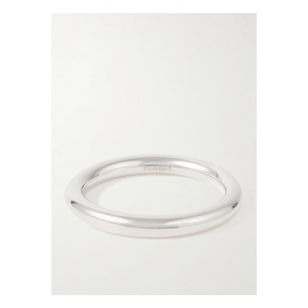 클래식 서클 실버 뱅글 46376663162868474