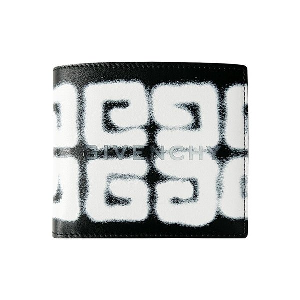 반지갑 BK608NK1EB 001 스프레이 프린팅