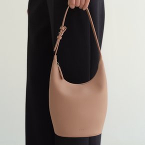 Mini around hobo bag Creamy salmon