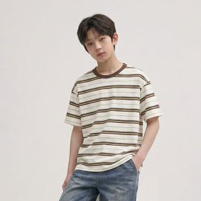 행텐틴즈 코튼 스트라이프 반팔 티셔츠 025 14580 031 603 31 _P434970397