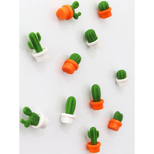 선인장 냉장고 자석 6p세트 메모홀더