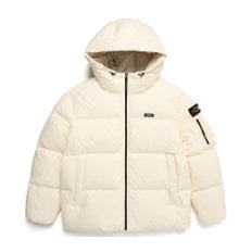 [기존가 349000원] N234UDW820 골든몰 숏기장 구스 후디 다운 점퍼 L BEIGE