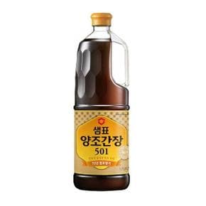 샘표 깊은맛 양조간장501 1.7L x 4개