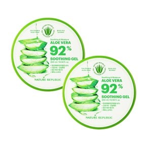 [진정] 1+1 수딩 앤 모이스처 알로에베라 수딩젤 300ml