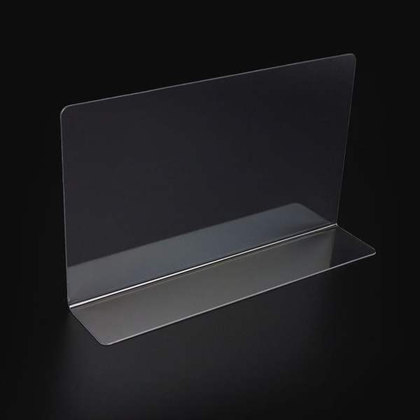 확대된 대표 혜명몰 칸막이 L타입 20x12cm 1P 깔끔한정리대 가벽칸막이 피규어진열대 아크릴칸막이 소형진열대