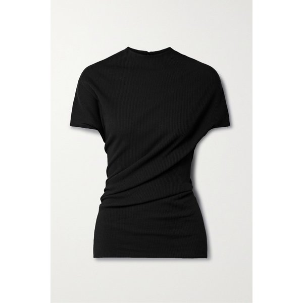 케이트 헬렌 패널 리브 스트레치 코튼 탑 1647597315283595