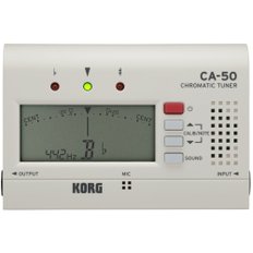 KORG CA-50 크로매틱 튜너 취주악 황동 밴드 오케스트라 기타 성악 아카펠라 개인 연습에 최적