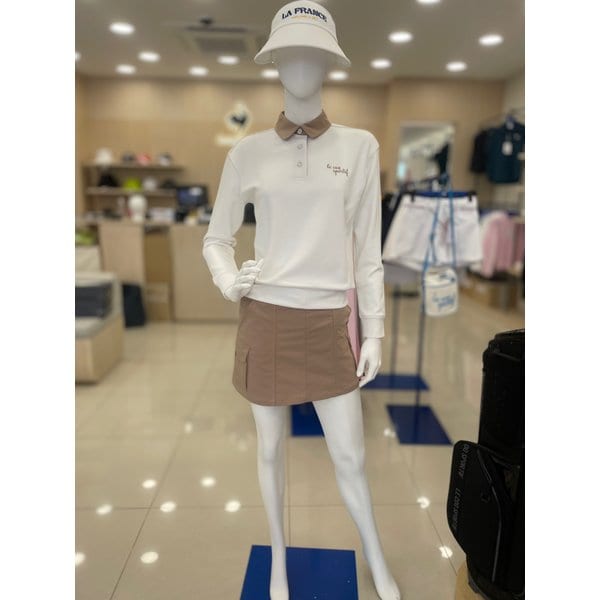 [여주점] 여성 양옆 포켓디테일 A라인 스커트 GP112LSK13