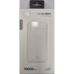 TG 3포트 보조배터리 10,000mAh(C타입 케이블포함)