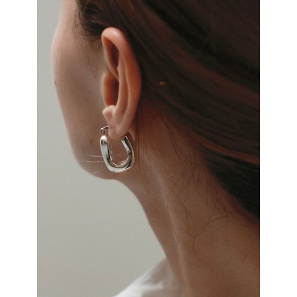 Square bold hoop