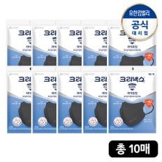 KF80 라이트핏 마스크 대 1p(검정) 10매