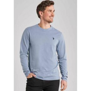 4015012 U.S. Polo Assn. BROLIN - Long sleeved top stonewash