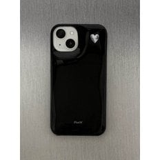 [Soap phone case] PinOf black silver