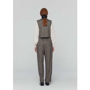 아모멘토 24FW WOOL TWEED MOTIVE VEST (2COLORS)