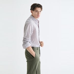 [공식][타미힐피거] [Regular fit] 스몰 체크 셔츠 (T12E1WSH140MT10QJ)