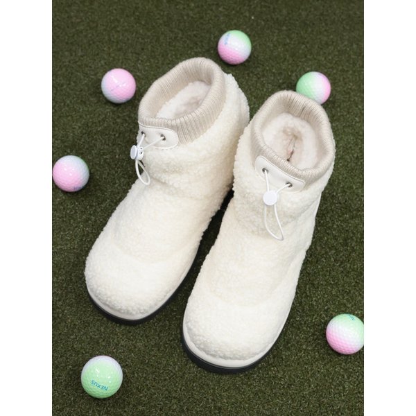 그리드 덤블 숏 부츠(4cm)