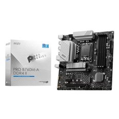 MSI PRO B760M-A DDR4 II 메인보드 (LGA1700/DDR4/M-ATX)