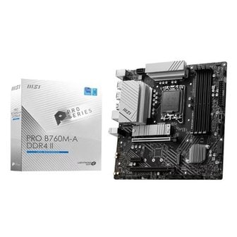 아이코다 MSI PRO B760M-A DDR4 II 메인보드 (LGA1700/DDR4/M-ATX)