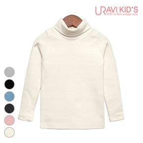 키즈 주니어 아동복 애슐리 도톰피치 폴라티 UR54TS829_P043970835