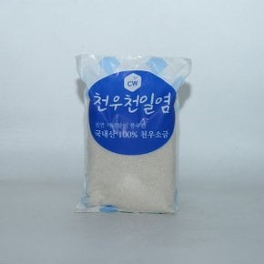 천우 국산 천일염 굵은 소금 3kg